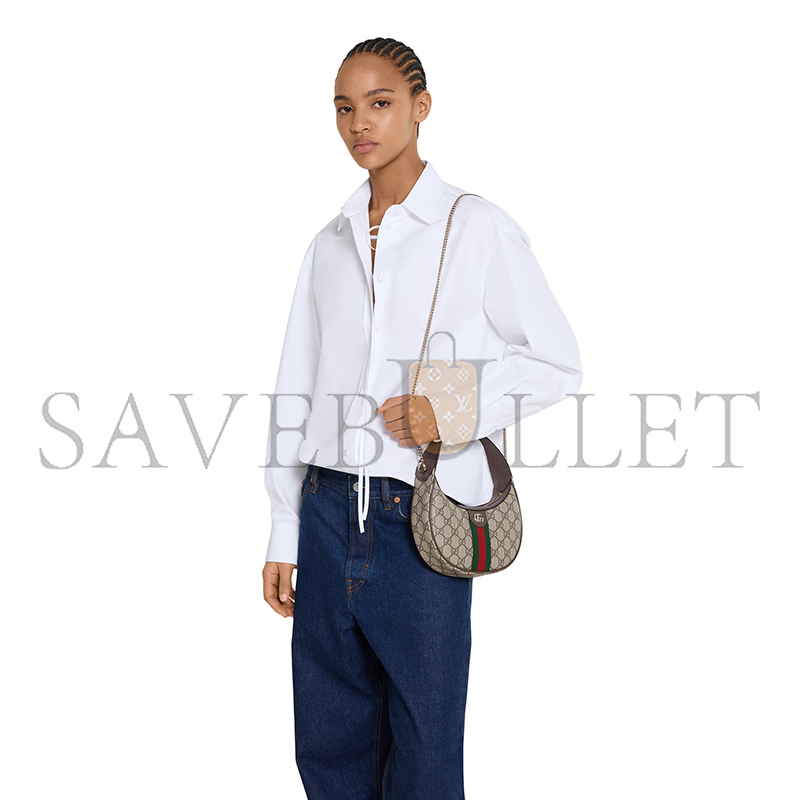 GUCCI OPHIDIA SMALL SHOULDER BAG ‎838463 (20*14.5*4cm)